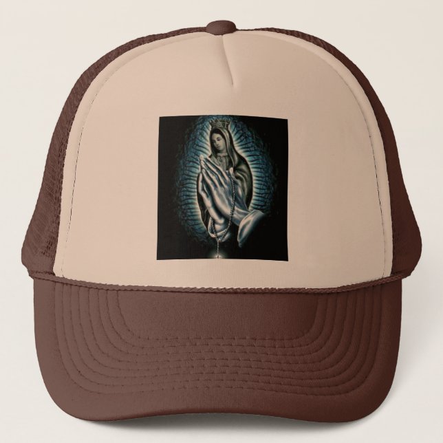 Blessed Virgin Mary - Mother of God Trucker Hat (Front)