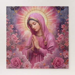 Blessed VIrgin Mary Picture Jigsaw Puzzle
