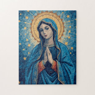 Blessed VIrgin Mary Picture Jigsaw Puzzle