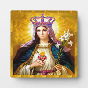Blessed Virgin Mary Plaque