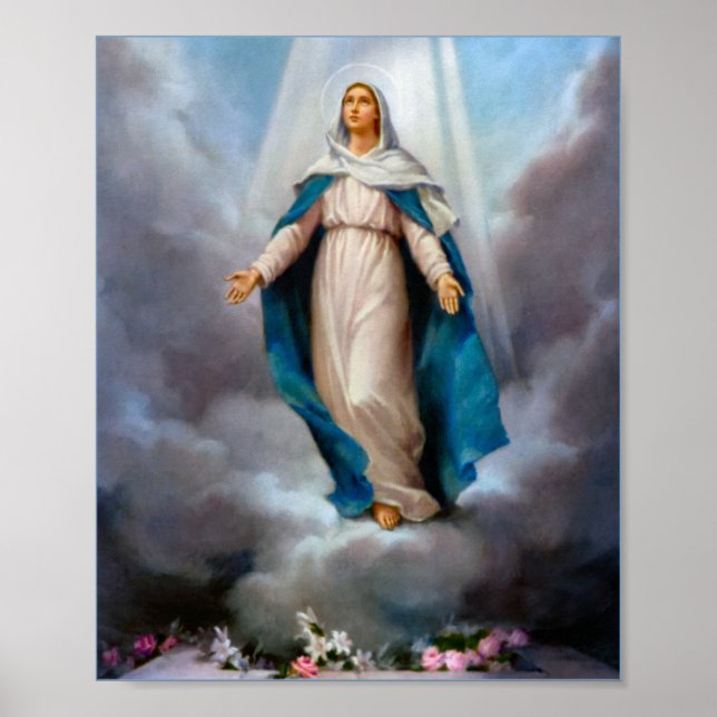 Blessed Virgin Mary Poster (Front)
