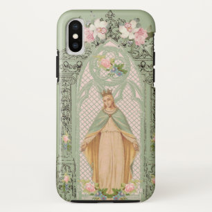 Blessed Virgin Mary Religious Vintage Catholic Case-Mate iPhone Case