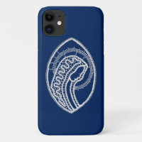 Blessed Virgin Mary, white lace, navy blue