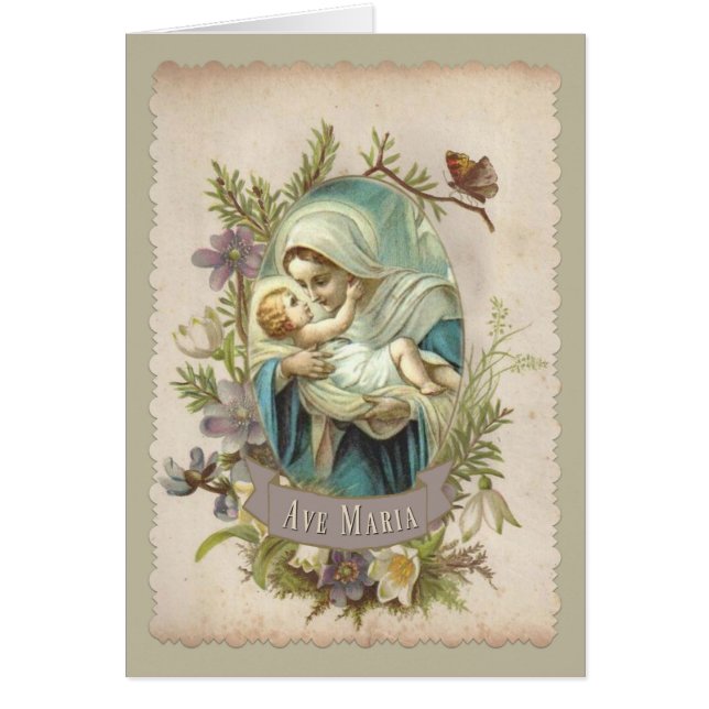 Blessed Virgin Mary with Baby Jesus (Front)