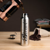 Blessed! Water Bottle (Silver)