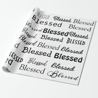 Blessed Wrapping Papper Paper