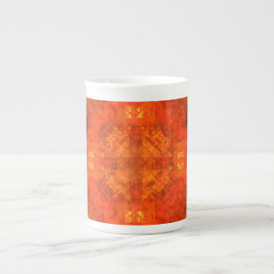 Blessing Abstract Art Bone China Mug