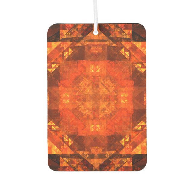 Blessing Abstract Art Car Air Freshener (Front)