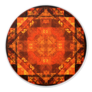 Blessing Abstract Art Ceramic Knob
