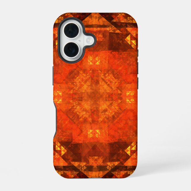 Blessing Abstract Art iPhone 16 Case (Back)