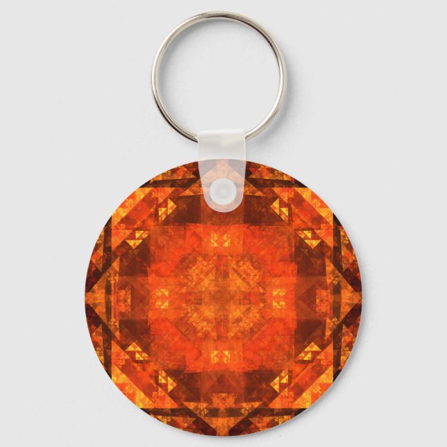 Blessing Abstract Art Keychain (Front)