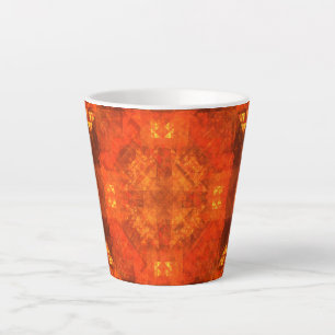 Blessing Abstract Art Latte Mug