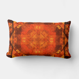 Blessing Abstract Art Lumbar Pillow
