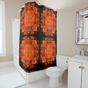 Blessing Abstract Art Shower Curtain