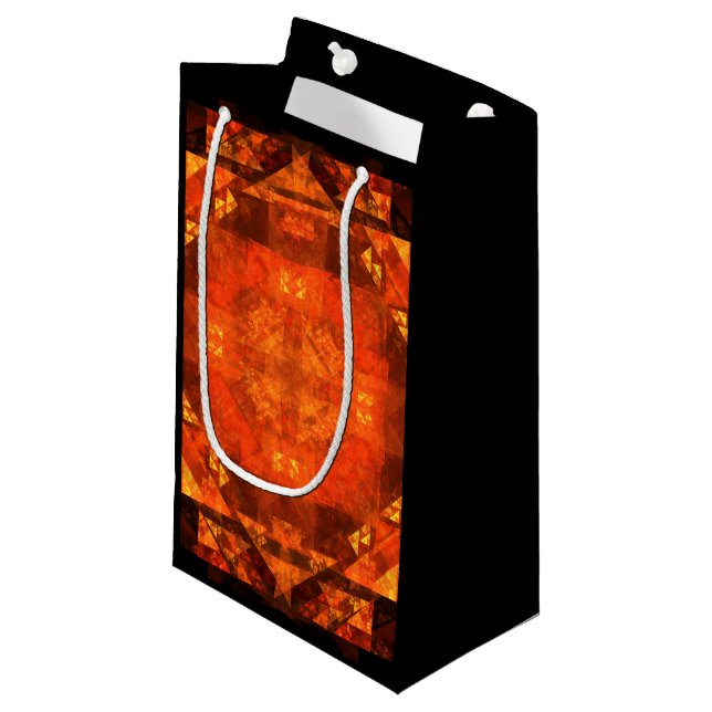 Blessing Abstract Art Small Gift Bag (Front Angled)