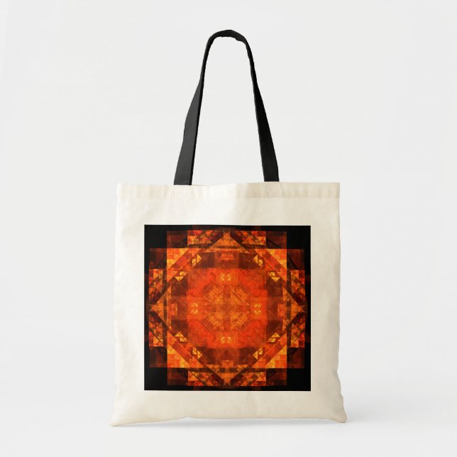 Blessing Abstract Art Tote Bag (Front)