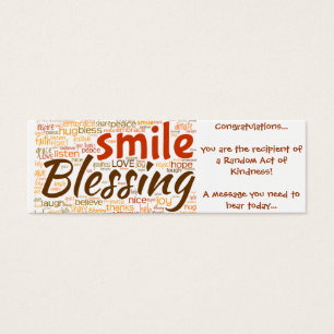 Blessing Card (Random Act of Kindness)