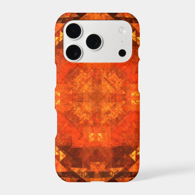 Blessing Fire Mandala Abstract Art Design (Back)