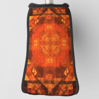Blessing Fire Mandala Abstract Art Design