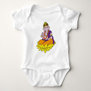 Blessing Ganesha Baby Bodysuit