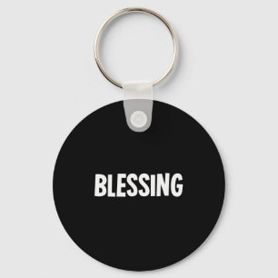 Blessing In Disguise Funny Halloween Costume Idea Key Ring