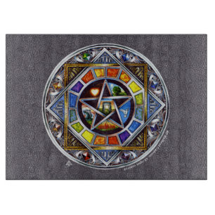 Blessing of Elements Rectangular Cutting Board