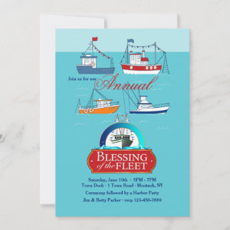 Blessing of the Fleet Invitation