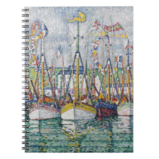 Blessing of the Tuna Fleet at Groix, 1923 Notebook (Front)