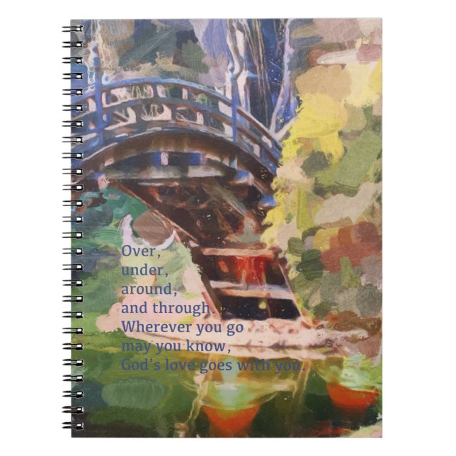 Blessing Prayer Journal May God's Love Be With You (Front)