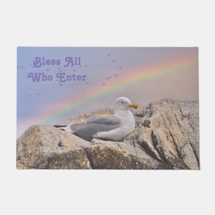 Blessing Seagull Welcome Doormat