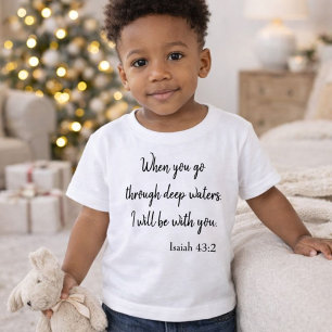 Blessings for Baby Faith Scripture Baby T-Shirt