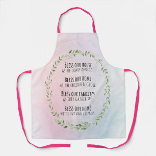 Blessings for your home and family apron