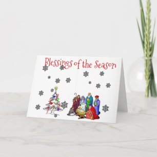 Blessings of the Season Holiday Card