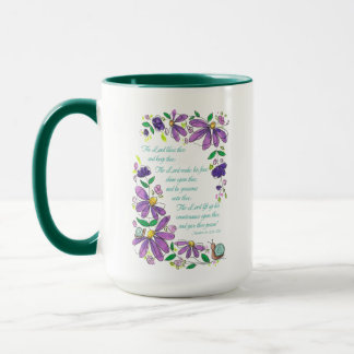Blessings Scripture Numbers 6:24-26 Mug