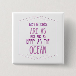 Blessings Square Button