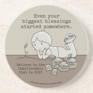 Blessings Started Somewhere Coaster