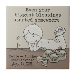 Blessings Started Somewhere Tile