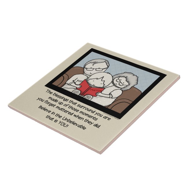 Blessings Surround You Tile (Side)