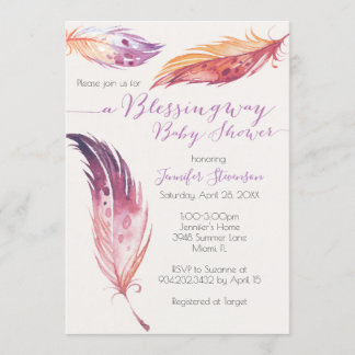 Blessingway Baby Shower Invitation