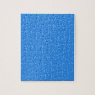Bleu de France (solid colour) Jigsaw Puzzle