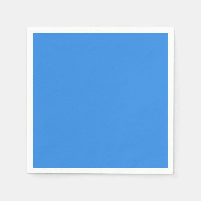 Bleu de France  (solid colour) Napkin (Front)