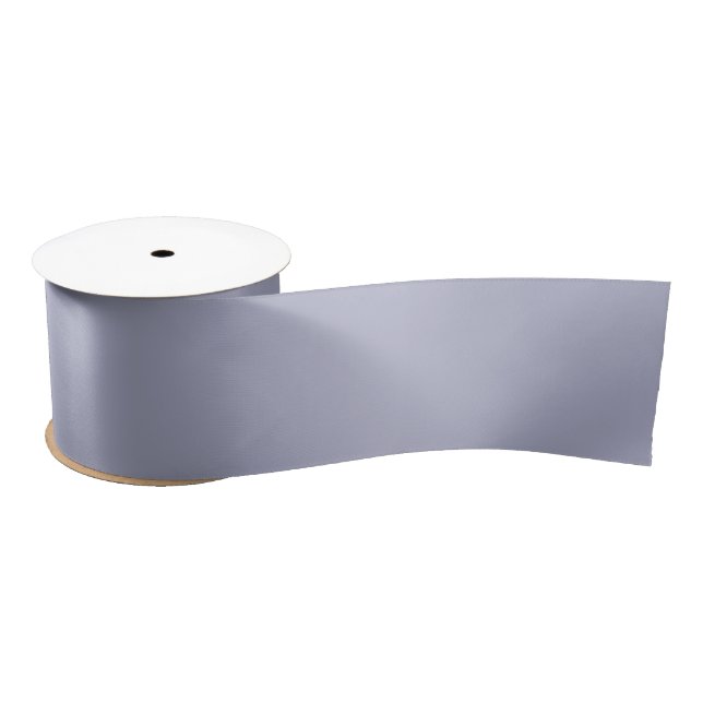 Bleu gris satin ribbon (Spool)