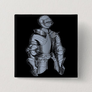 Bleu Knight Button
