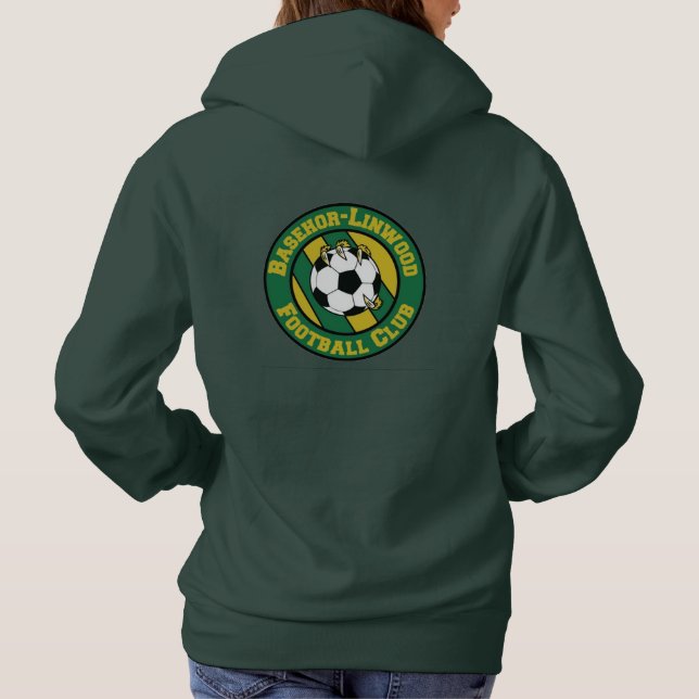 BLFC Soccer Mum Hoodie - White (Back)