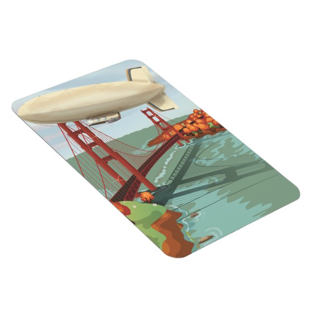 Blimp Airship Magnet (Right Side)