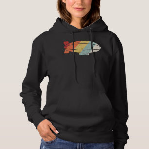 Blimp Pilot  Retro Dirigible, Airship & Blimp Hoodie