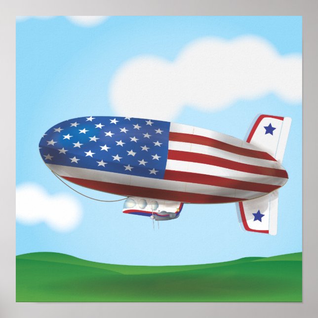 Blimp USA Poster (Front)
