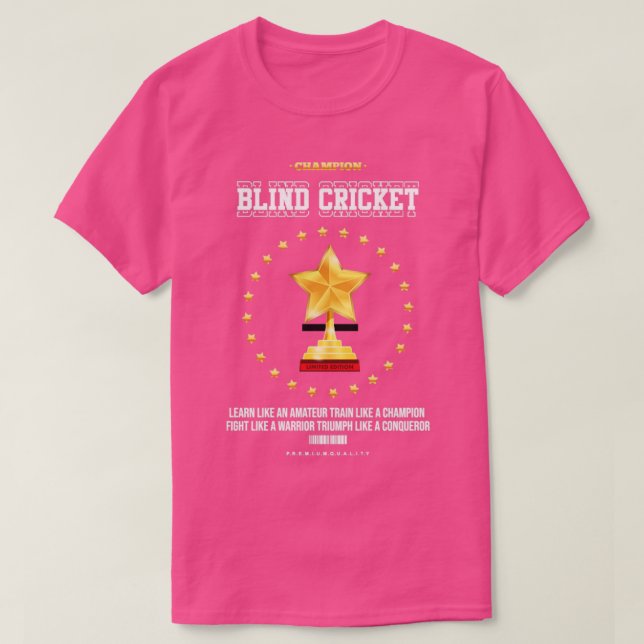 Blind cricket3  T-Shirt (Design Front)