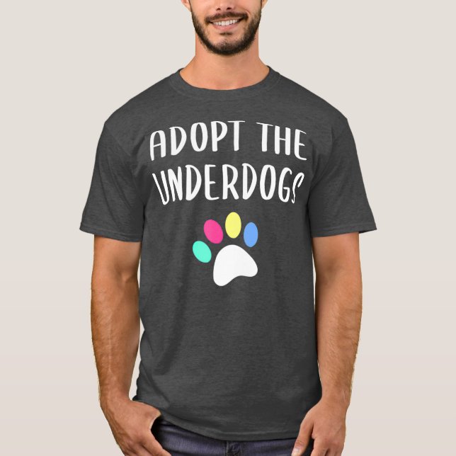 Blind Dog Rescue Alliance PA - Adopt The T-Shirt (Front)