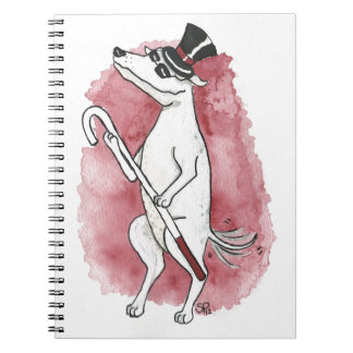 Blind Dog Spiral Notebook